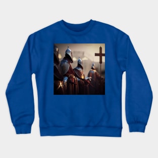 Knights Templar in The Holy Land Crewneck Sweatshirt